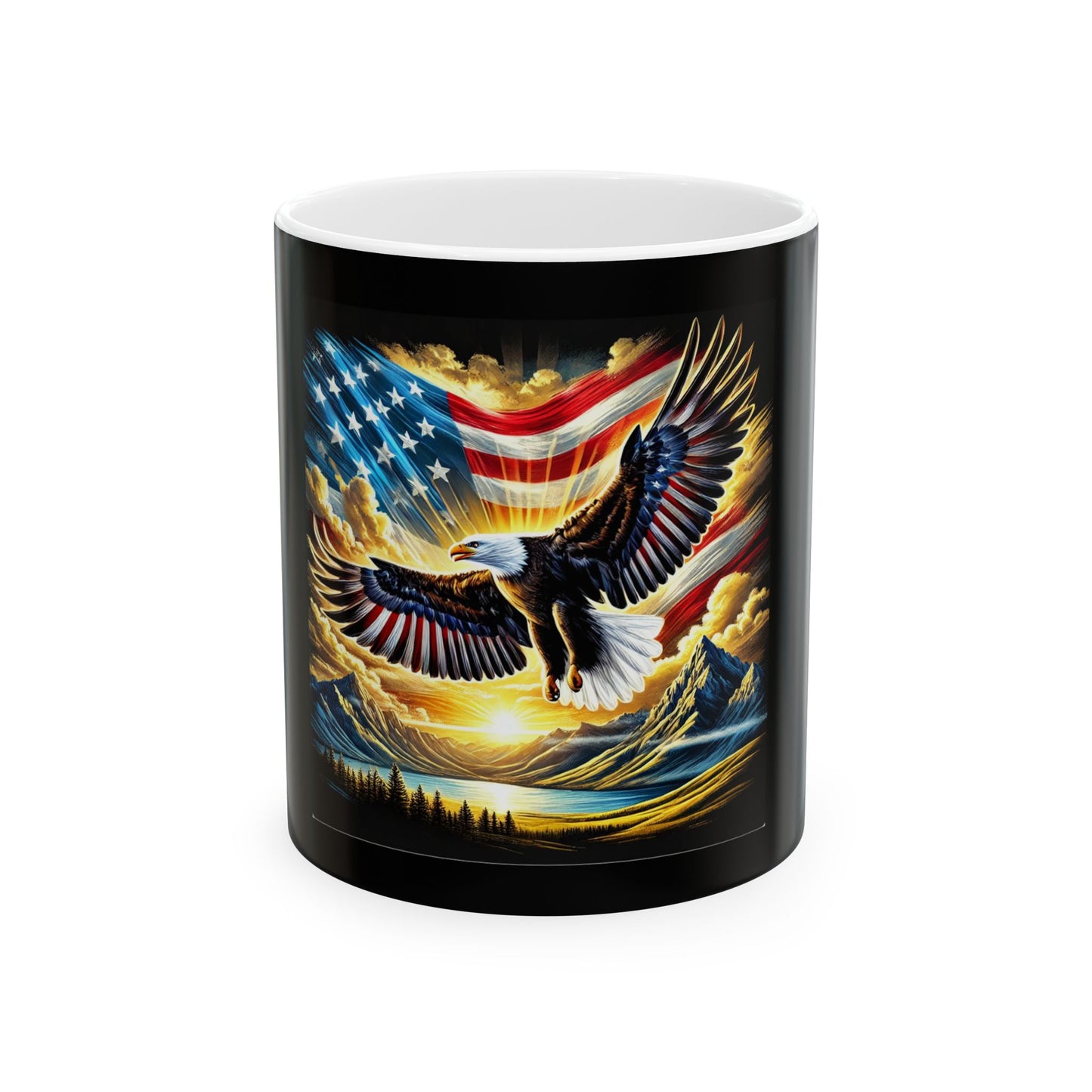 American Patriot Ceramic Mug