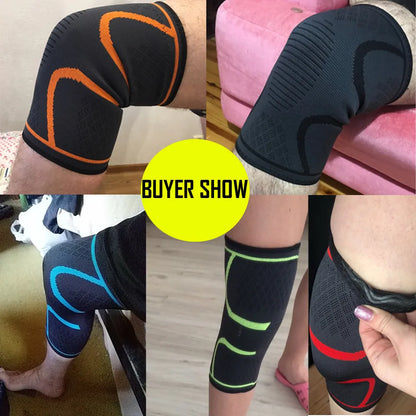 1PCS Fitness Sport Compression Knee Pad Sleeve