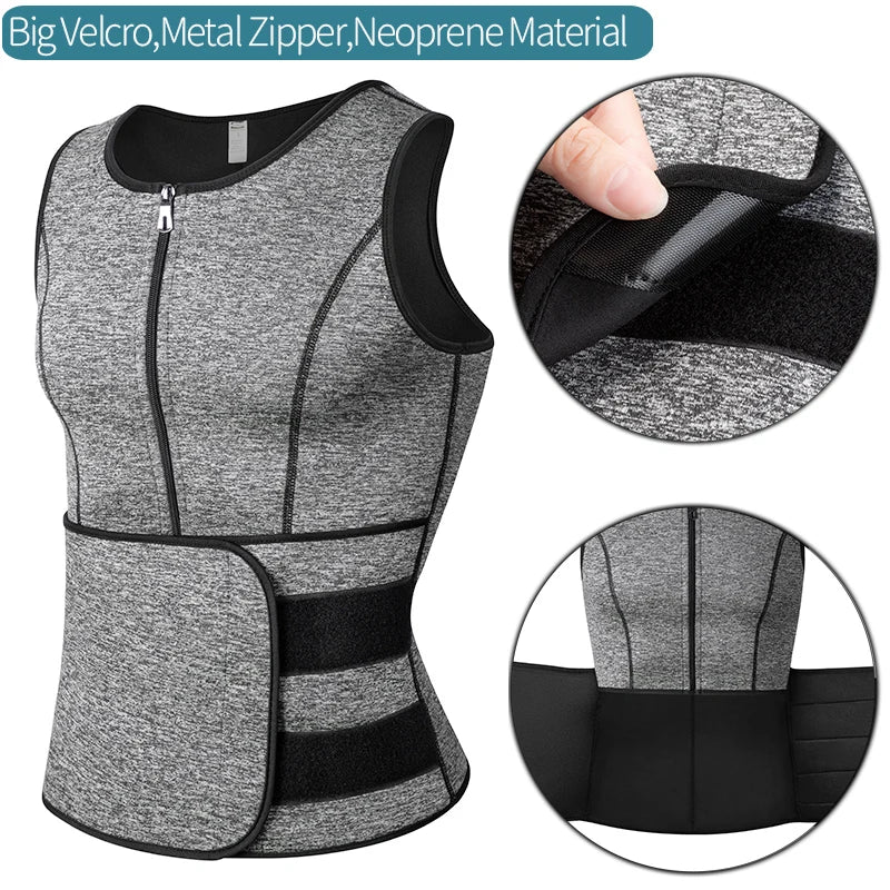 Men's Body Shaper Abdomen Fitness Suit